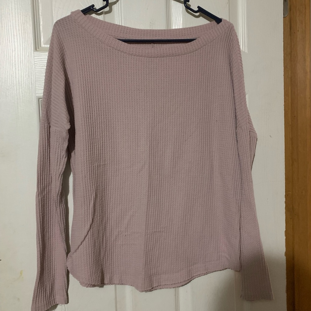 Aeropostale Waffle Knit Long Sleeve